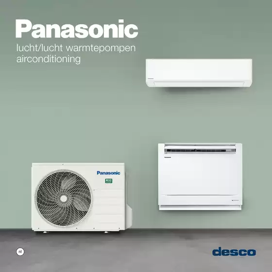Catalogue  à Mons | warmtepompen L/L - aircoPanasonic | 2026-06-27T00:00:00.000Z - 2026-07-11T00:00:00.000Z