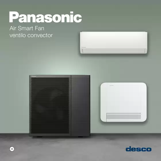 Catalogue  à Mons | ventilo convector Panasonic | 2026-06-27T00:00:00.000Z - 2026-07-11T00:00:00.000Z