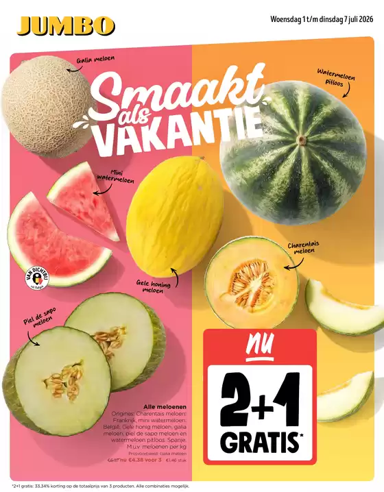 Catalogue Jumbo | Nouvelles offres à découvrir | 2026-07-01T00:00:00.000Z - 2026-07-07T00:00:00.000Z