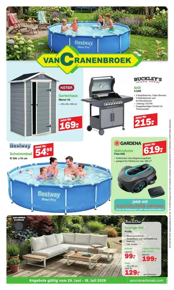 Van Cranenbroek folder | folder Van Cranenbroek DE | 2026-06-29T00:00:00.000Z - 2026-07-18T00:00:00.000Z