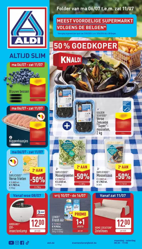 Aldi folder | Économisez maintenant avec nos offres | 2026-07-06T00:00:00.000Z - 2026-07-11T00:00:00.000Z