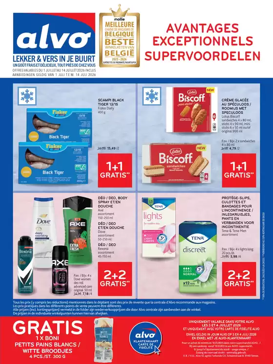 Catalogue Alvo à Edegem | Nos meilleures offres pour vous | 2026-07-01T00:00:00.000Z - 2026-07-14T00:00:00.000Z