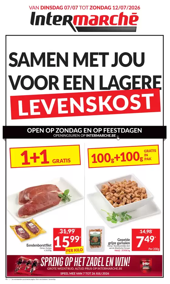Intermarché folder | Ontdek de folder van 07 07 26 - NL | 2026-07-07T00:00:00.000Z - 2026-07-12T00:00:00.000Z