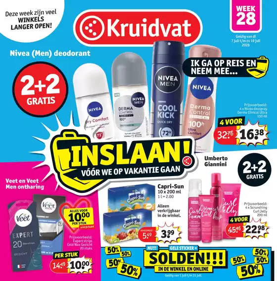 Kruidvat folder in Liedekerke | folder Kruidvat | 2026-07-06T00:00:00.000Z - 2026-07-19T00:00:00.000Z