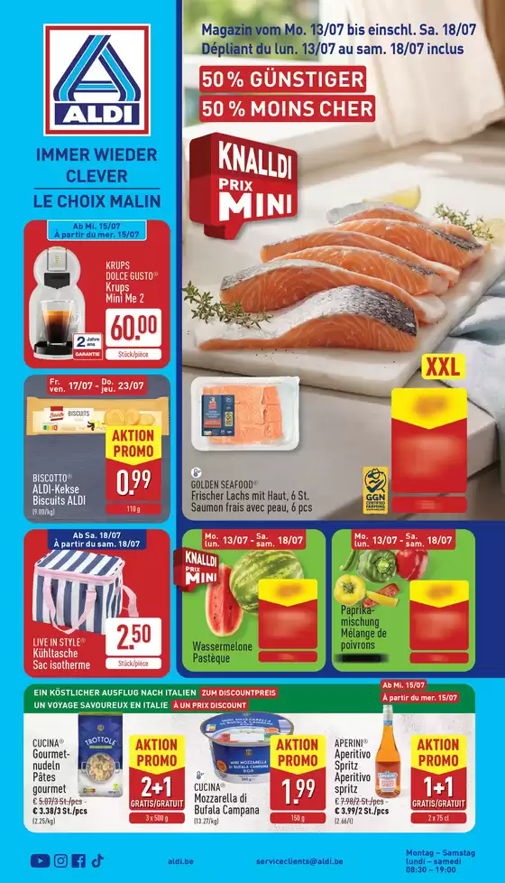 Catalogue Aldi | Offres spéciales pour vous | 2026-07-13T00:00:00.000Z - 2026-07-18T00:00:00.000Z