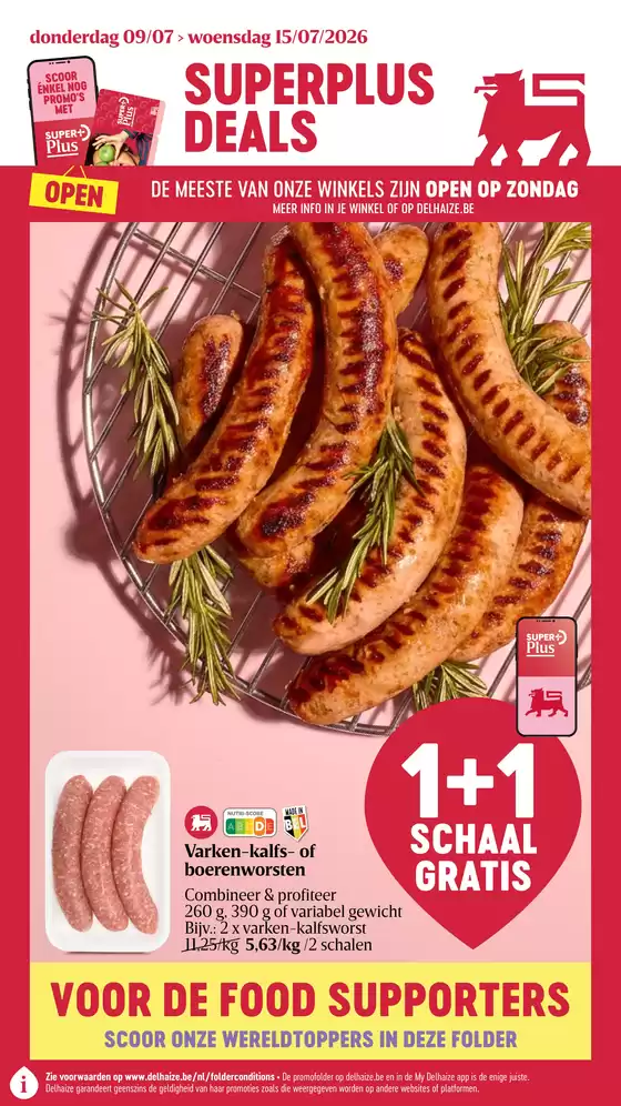 Delhaize folder | Réductions et promotions | 2026-07-09T00:00:00.000Z - 2026-07-15T00:00:00.000Z