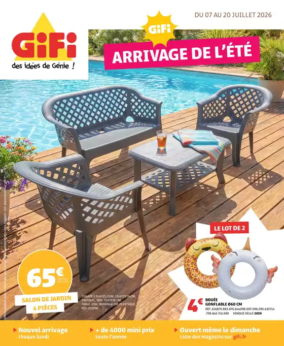 Catalogue GiFi à Huy | Oferta | 2026-07-09T00:00:00.000Z - 2026-07-20T00:00:00.000Z