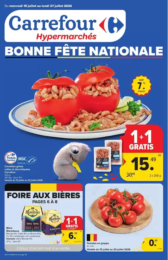 Catalogue Carrefour | folder Carrefour | 2026-07-15T00:00:00.000Z - 2026-07-27T00:00:00.000Z