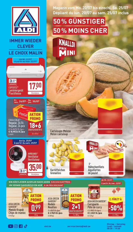 Aldi folder | Découvrez des offres attractives | 2026-07-20T00:00:00.000Z - 2026-07-30T00:00:00.000Z