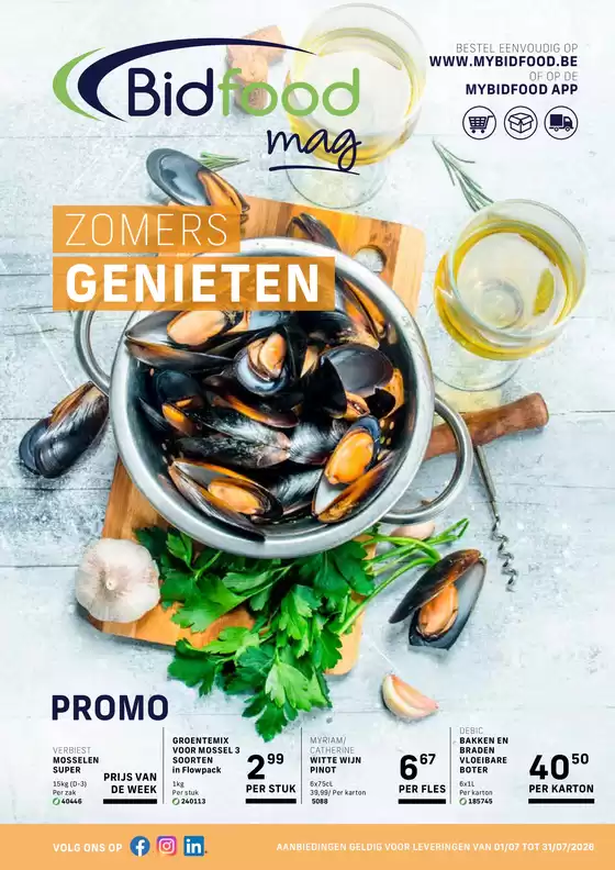 Catalogue Bidfood à Héron | Oferta | 2026-07-14T00:00:00.000Z - 2026-07-31T00:00:00.000Z