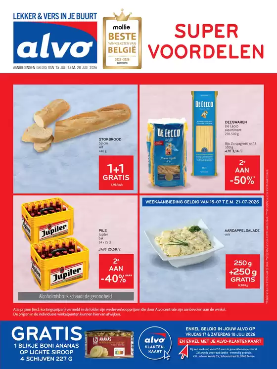 Alvo folder | Super offre pour les chasseurs de bonnes affaires | 2026-07-15T00:00:00.000Z - 2026-07-28T00:00:00.000Z