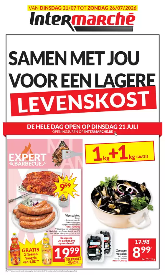 Intermarché folder | Ontdek de folder van 21 07 26 - NL | 2026-07-21T00:00:00.000Z - 2026-07-26T00:00:00.000Z