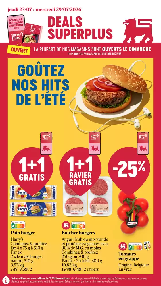AD Delhaize folder in Meeuwen-Gruitrode | Bonnes affaires et offres actuelles | 2026-07-23T00:00:00.000Z - 2026-07-29T00:00:00.000Z
