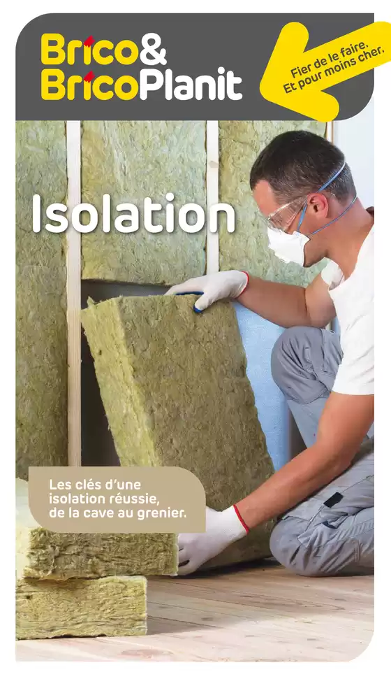 Brico Plan-it folder in Damme | 12. Catalogue Isolation FR | 2026-07-23T00:00:00.000Z - 2026-08-06T00:00:00.000Z