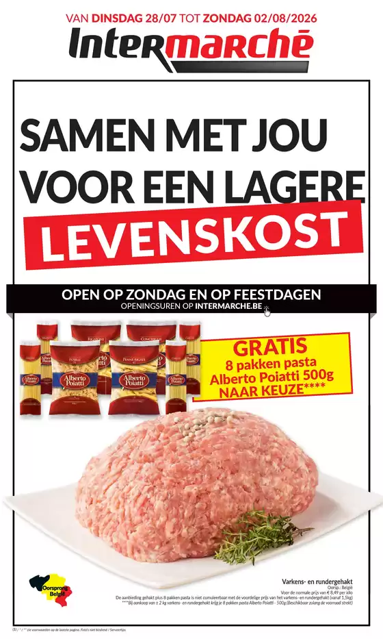 Catalogue Intermarché | Ontdek de folder van 28 07 26 - NL | 2026-07-28T00:00:00.000Z - 2026-08-02T00:00:00.000Z