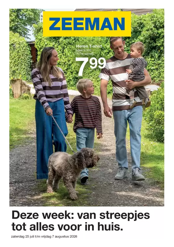 Catalogue Zeeman | Zeeman Week 31 zaterdag 25 juli tm vrijdag 7 augustus 2026. | 2026-07-25T00:00:00.000Z - 2026-08-07T00:00:00.000Z