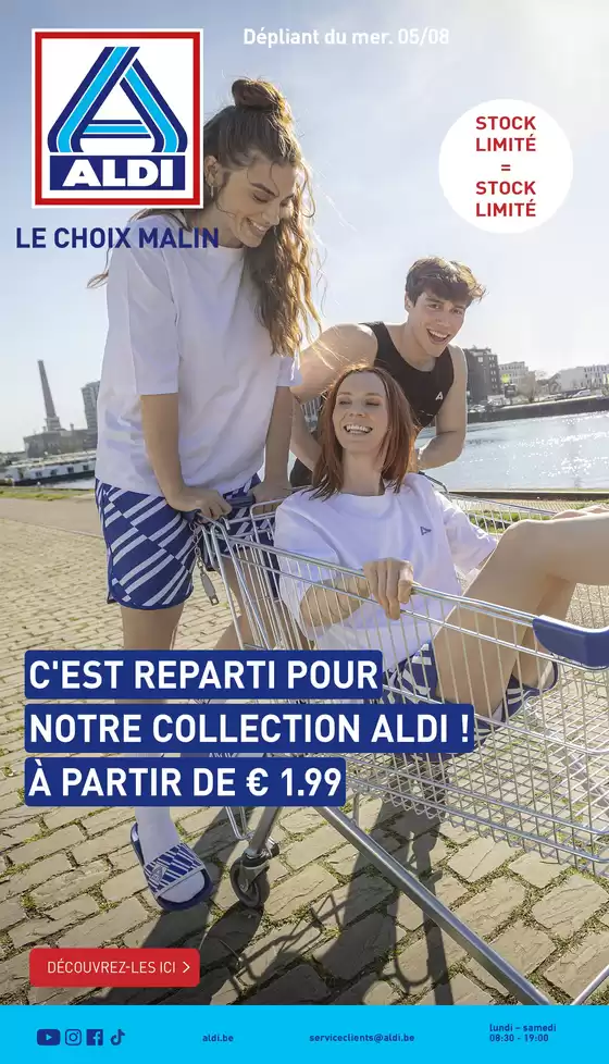 Aldi folder | Nos meilleures bonnes affaires | 2026-08-05T00:00:00.000Z - 2026-08-05T00:00:00.000Z