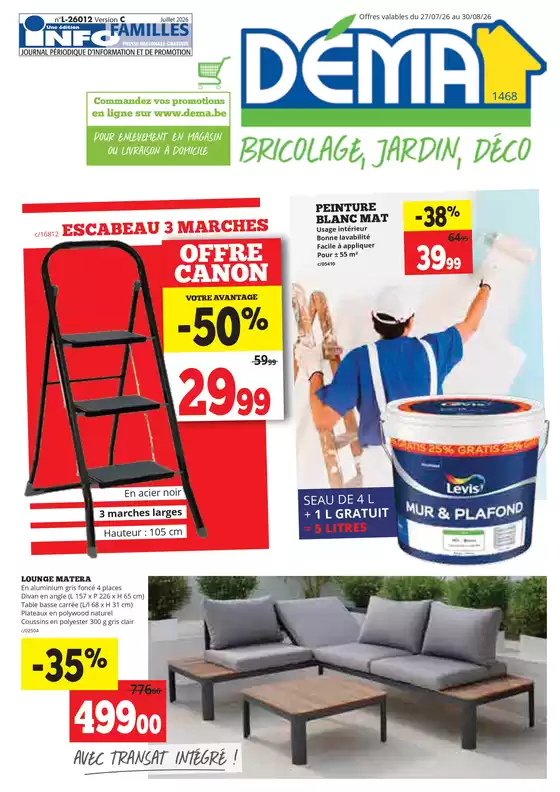 Catalogue Dema | Offres exclusives pour nos clients | 2026-07-27T00:00:00.000Z - 2026-08-30T00:00:00.000Z