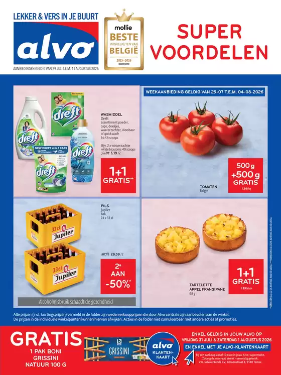 Catalogue Alvo à Haacht | Meilleures offres pour les acheteurs économes | 2026-07-29T00:00:00.000Z - 2026-08-11T00:00:00.000Z