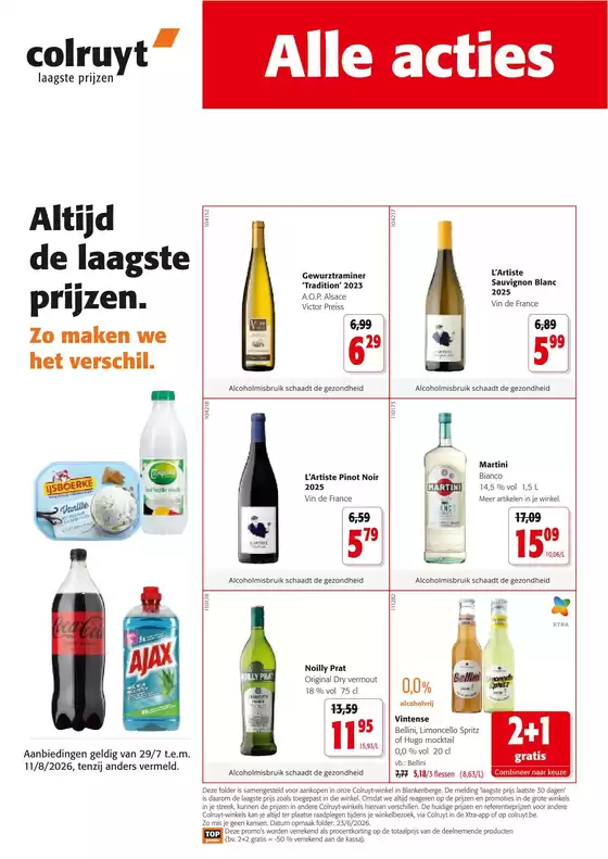 Catalogue Colruyt | folder Colruyt | 2026-07-29T00:00:00.000Z - 2026-08-11T00:00:00.000Z