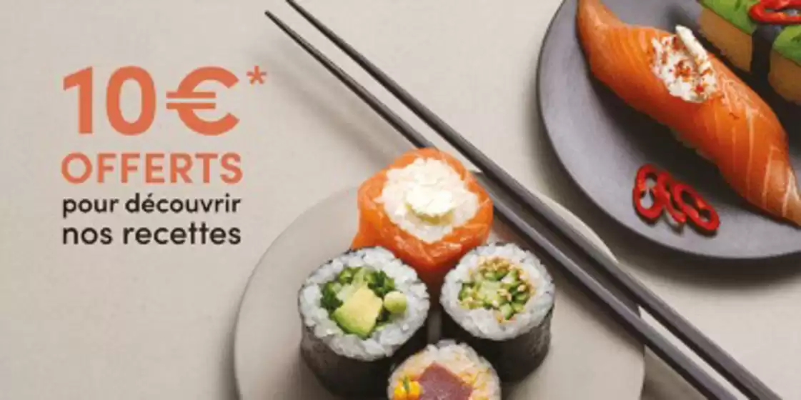 Catalogue Sushi Shop à Hérinnes | Oferta | 2026-07-30T00:00:00.000Z - 2026-08-30T00:00:00.000Z