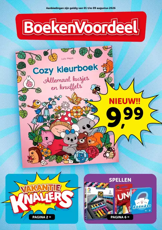 Catalogue Boekenvoordeel | Économisez maintenant avec nos offres | 2026-08-01T00:00:00.000Z - 2026-08-09T00:00:00.000Z