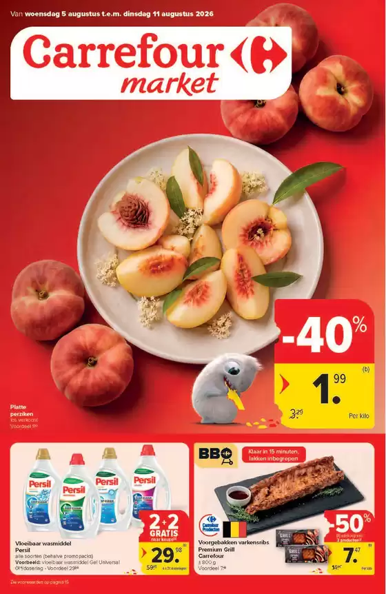 Carrefour Market folder | Market Promoties van de week | 2026-08-05T00:00:00.000Z - 2026-08-11T00:00:00.000Z