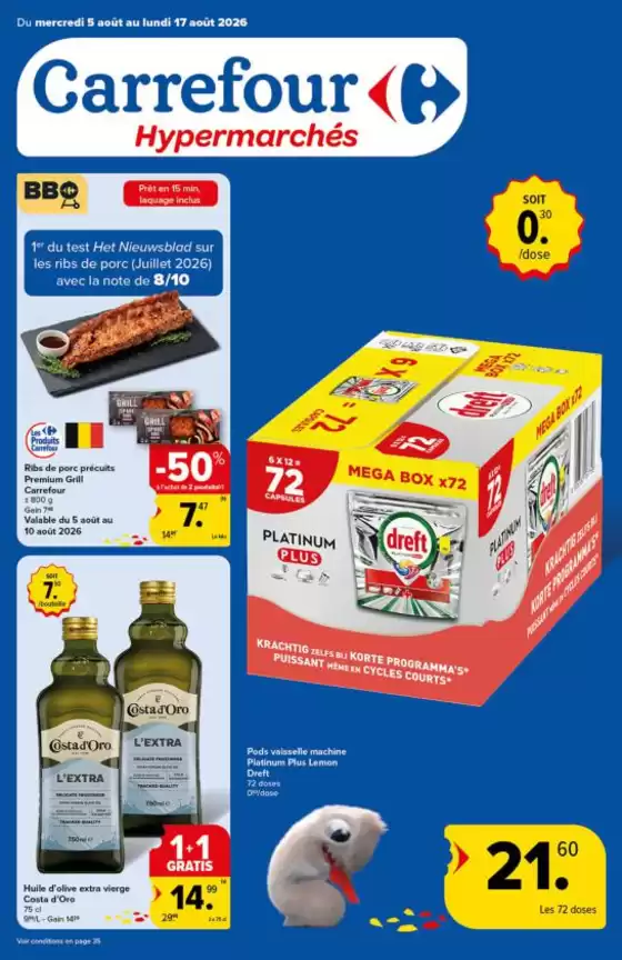 Catalogue Carrefour à Sandweiler | Hyper Promotions de la semaine | 2026-08-05T00:00:00.000Z - 2026-08-17T00:00:00.000Z