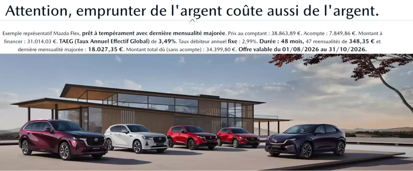 Mazda folder | Oferta-FR | 2026-08-05T00:00:00.000Z - 2026-10-31T00:00:00.000Z