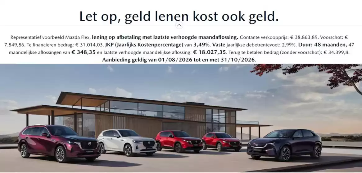 Mazda folder | Oferta-NL | 2026-08-05T00:00:00.000Z - 2026-10-31T00:00:00.000Z