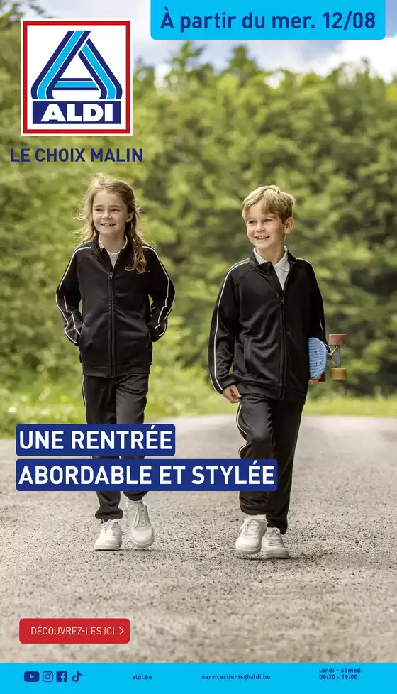 Aldi folder | Bons plans exclusifs | 2026-08-07T00:00:00.000Z - 2026-08-21T00:00:00.000Z