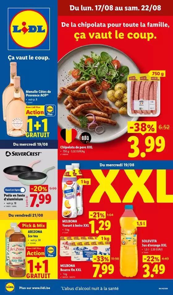 Catalogue Lidl | 1708 - 2208 | 2026-08-17T00:00:00.000Z - 2026-08-22T00:00:00.000Z