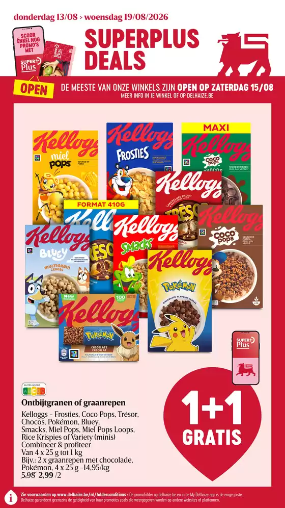 Catalogue AD Delhaize | Offres pour les chasseurs de bonnes affaires | 2026-08-13T00:00:00.000Z - 2026-08-19T00:00:00.000Z