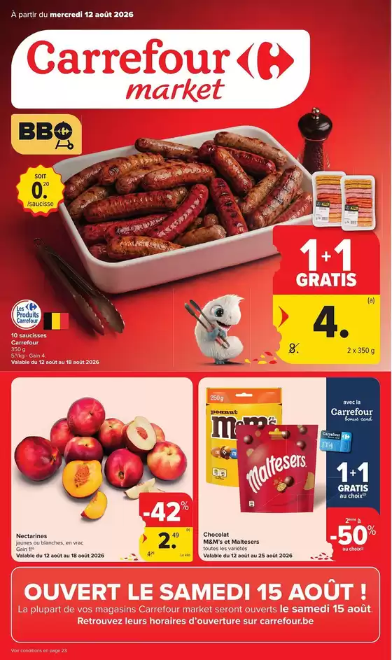 Carrefour Market folder | Market Promotions de la semaine | 2026-08-12T00:00:00.000Z - 2026-08-18T00:00:00.000Z