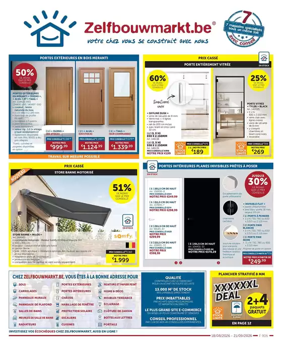 Zelfbouwmarkt folder | Oferta-FR | 2026-08-18T00:00:00.000Z - 2026-08-21T00:00:00.000Z