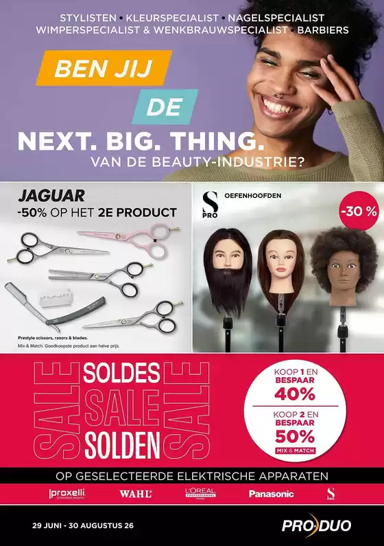 Catalogue Pro-Duo à Saint-Trond | folder Pro-Duo | 2026-06-29T00:00:00.000Z - 2026-08-30T00:00:00.000Z