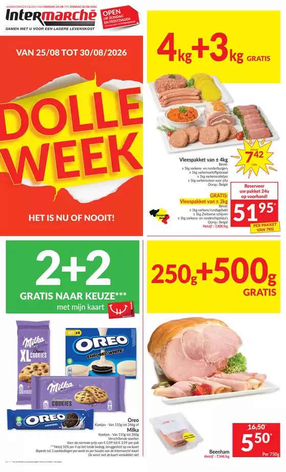 Intermarché folder in Lanaken | Ontdek de folder van 25 08 - NL | 2026-08-25T00:00:00.000Z - 2026-08-30T00:00:00.000Z