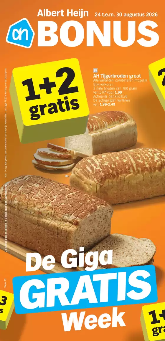 Catalogue Albert Heijn | Bonusfolders | 2026-08-24T00:00:00.000Z - 2026-08-30T00:00:00.000Z