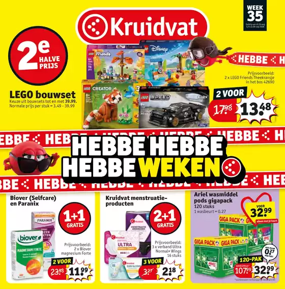 Catalogue Kruidvat à Hal | folder Kruidvat | 2026-08-24T00:00:00.000Z - 2026-09-06T00:00:00.000Z