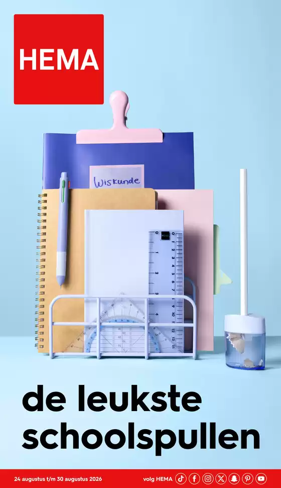 Catalogue Hema à Hal | Offres spéciales pour vous | 2026-08-24T00:00:00.000Z - 2026-08-30T00:00:00.000Z