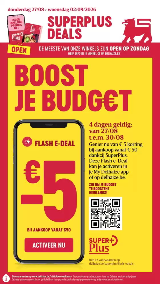 AD Delhaize folder in Genk | Offres spéciales attractives pour tout le monde | 2026-08-27T00:00:00.000Z - 2026-09-02T00:00:00.000Z