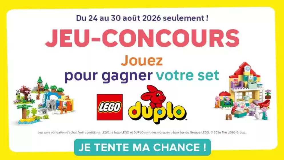Catalogue Jouéclub à Hal | Oferta | 2026-08-24T00:00:00.000Z - 2026-08-30T00:00:00.000Z
