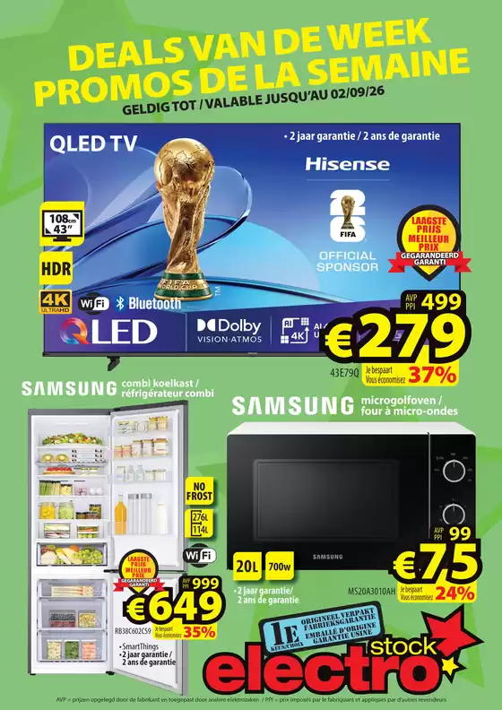 Catalogue ElectroStock | folder ElectroStock - NL | 2026-08-26T00:00:00.000Z - 2026-09-02T00:00:00.000Z