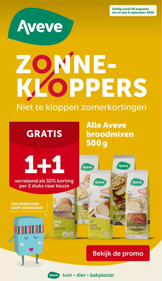 Catalogue AVEVE | Folder AVEVE - NL | 2026-08-26T00:00:00.000Z - 2026-09-06T00:00:00.000Z