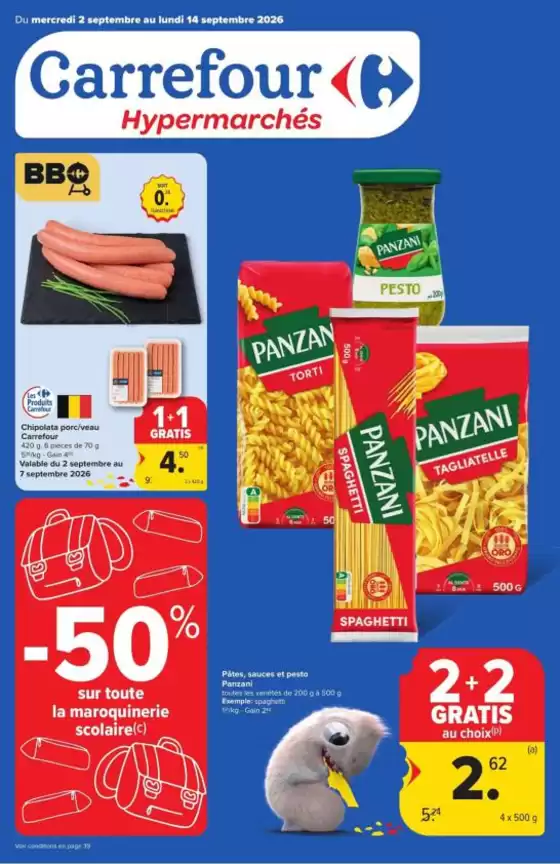Carrefour Drive folder | Hypermarchés Promotions de la semaine | 2026-09-02T00:00:00.000Z - 2026-09-14T00:00:00.000Z