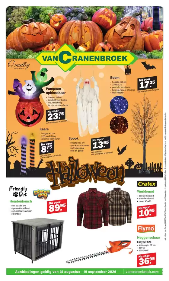 Van Cranenbroek folder | folder Van Cranenbroek NL | 2026-08-31T00:00:00.000Z - 2026-09-19T00:00:00.000Z
