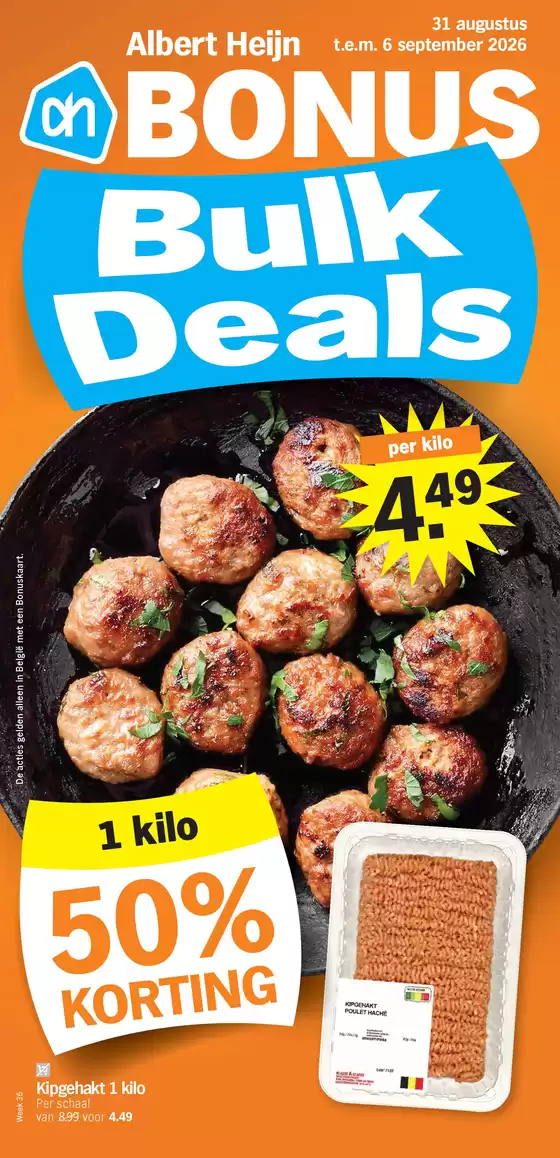 Albert Heijn folder | Bonusfolders | 2026-08-31T00:00:00.000Z - 2026-09-06T00:00:00.000Z