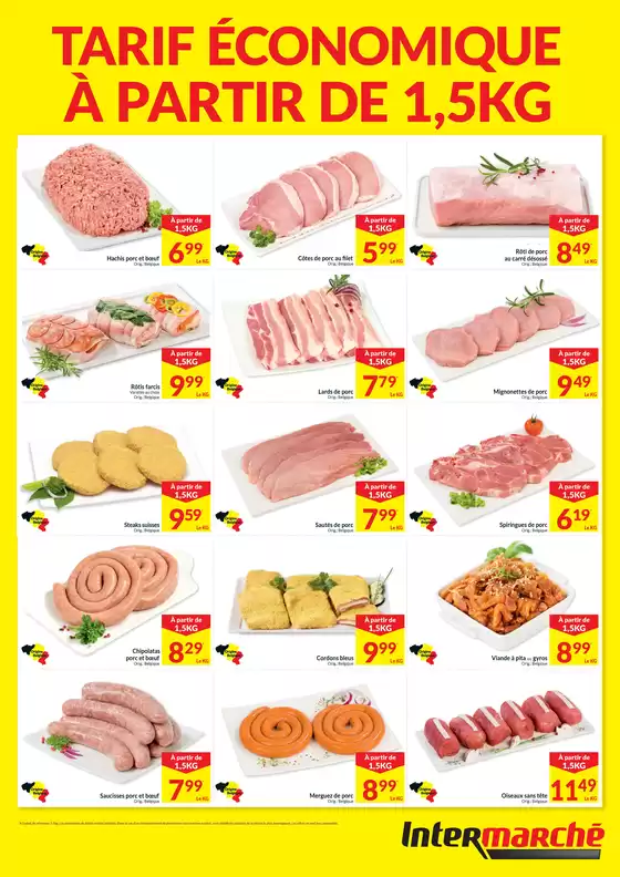Catalogue Intermarché | Decouvrez nos tarifs economiques boucherie - FR | 2026-09-02T00:00:00.000Z - 2026-09-16T00:00:00.000Z
