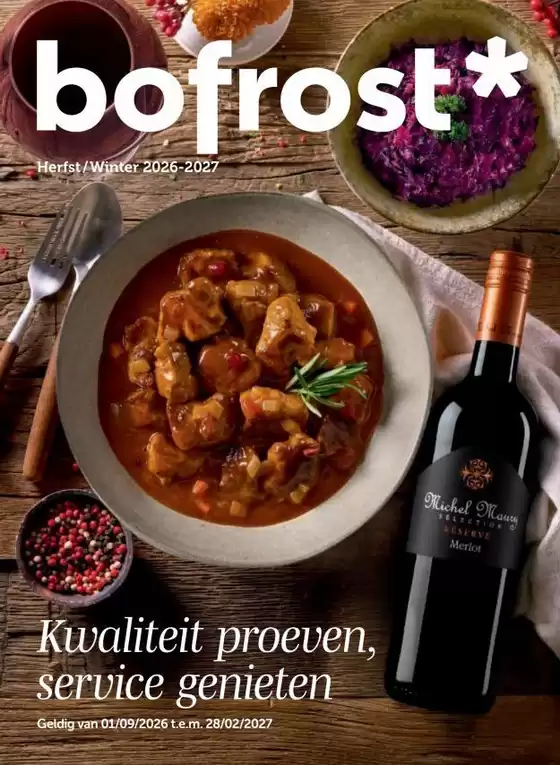 Catalogue Bofrost | Offres exclusives et bonnes affaires | 2026-09-01T00:00:00.000Z - 2027-02-28T00:00:00.000Z