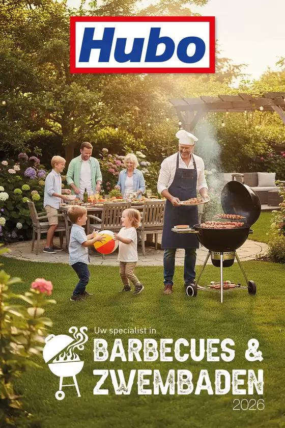 Catalogue Hubo à Anderlues | Hubo Barbecues en zwembaden 2026 NL | 2026-01-01T00:00:00.000Z - 2026-12-31T00:00:00.000Z